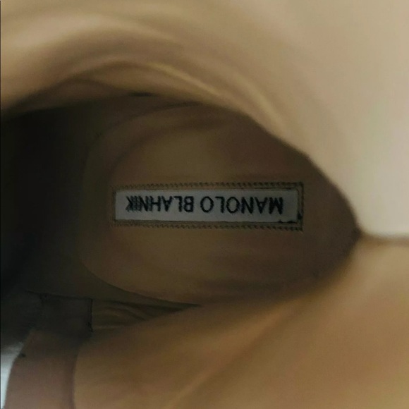 BRAND NEW MANOLO BLAHNIK BLACK BOOTS, SIZE 41.5 - Picture 4 of 8